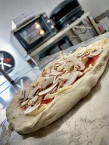 Live dabei jede Pizza ein Schauspiel